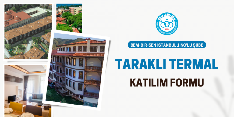 GELENEKSEL TARAKLI TERMAL ÇEKİLİŞİ BAŞLIYOR!